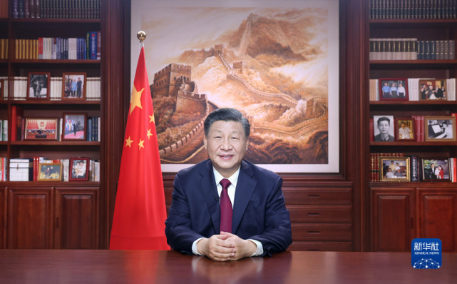 国家主席习近平发表二零二三年新年贺词